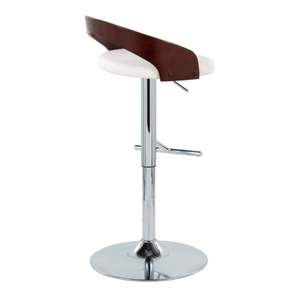 Majestic Office Furniture Adjustable Barstool - Set of 2