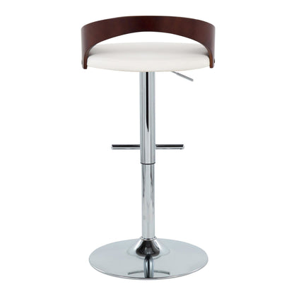 Majestic Office Furniture Adjustable Barstool - Set of 2