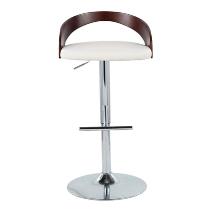 Majestic Office Furniture Adjustable Barstool - Set of 2