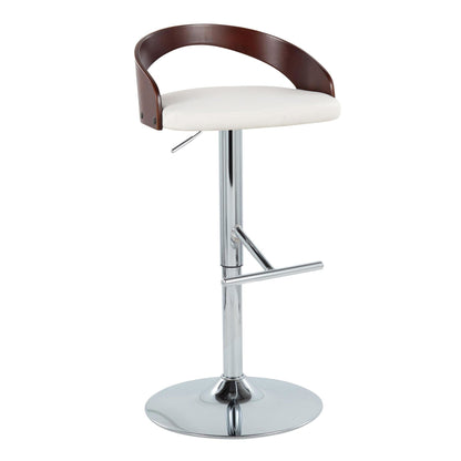 Majestic Office Furniture Adjustable Barstool - Set of 2