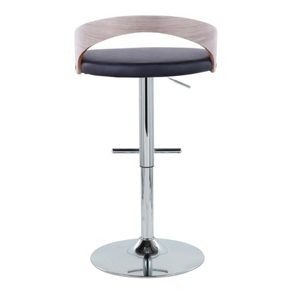 Majestic Office Furniture Adjustable Barstool - Set of 2