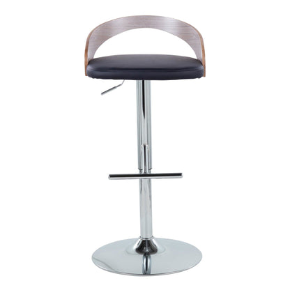 Majestic Office Furniture Adjustable Barstool - Set of 2