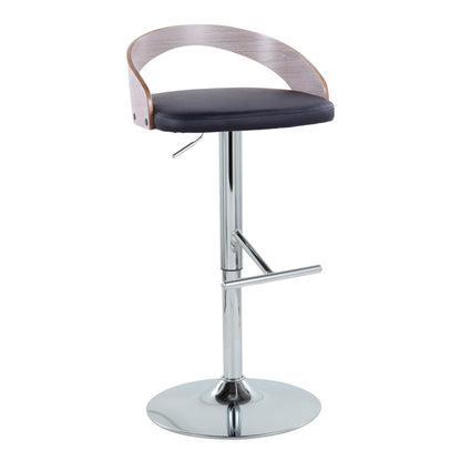 Majestic Office Furniture Adjustable Barstool - Set of 2