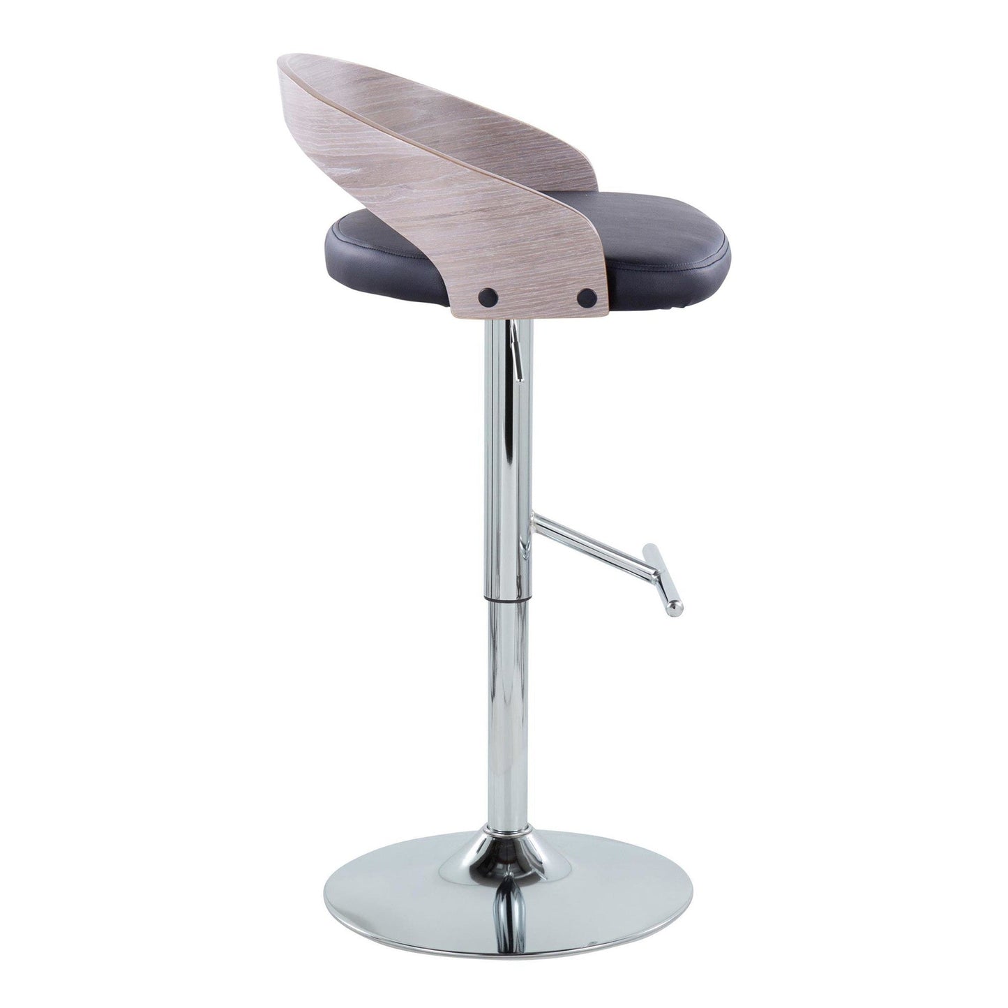 Majestic Office Furniture Adjustable Barstool - Set of 2