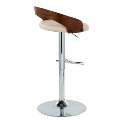 Majestic Office Furniture Adjustable Barstool - Set of 2