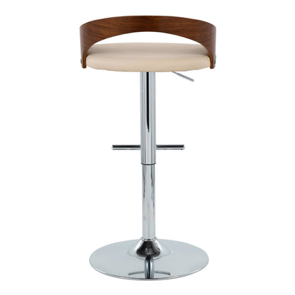 Majestic Office Furniture Adjustable Barstool - Set of 2