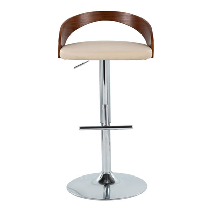 Majestic Office Furniture Adjustable Barstool - Set of 2