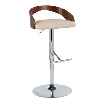 Majestic Office Furniture Adjustable Barstool - Set of 2