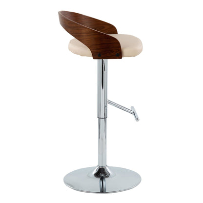 Majestic Office Furniture Adjustable Barstool - Set of 2