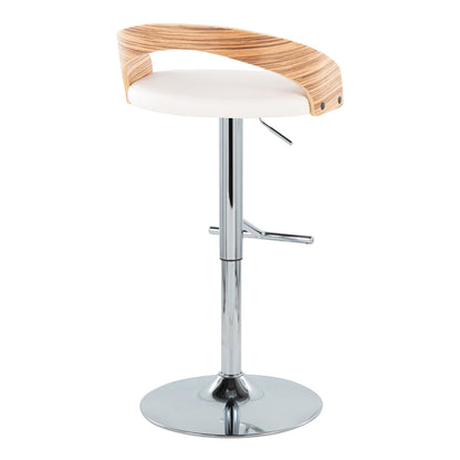 Majestic Office Furniture Adjustable Barstool - Set of 2