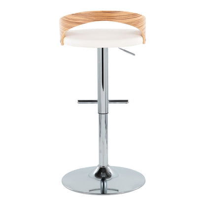 Majestic Office Furniture Adjustable Barstool - Set of 2