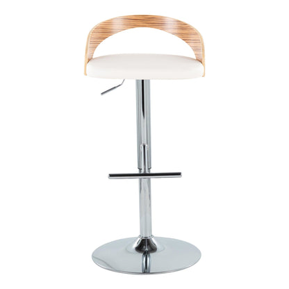 Majestic Office Furniture Adjustable Barstool - Set of 2