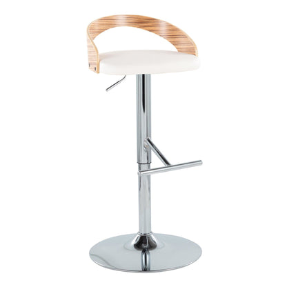 Majestic Office Furniture Adjustable Barstool - Set of 2