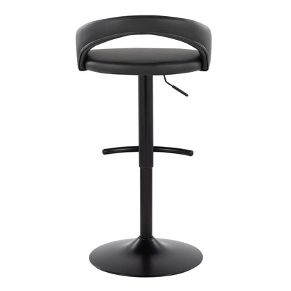 Majestic Office Furniture Upholstered Adjustable Barstool