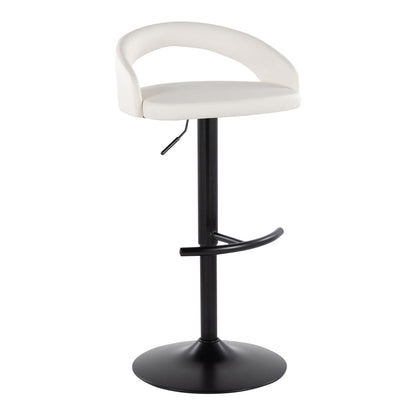 Majestic Office Furniture Upholstered Adjustable Barstool