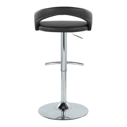 Majestic Office Furniture Upholstered Adjustable Barstool