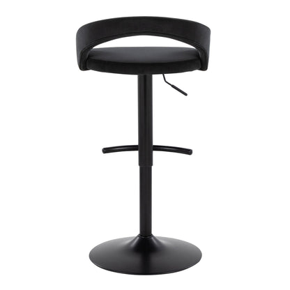 Majestic Office Furniture Upholstered Adjustable Barstool
