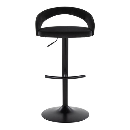 Majestic Office Furniture Upholstered Adjustable Barstool