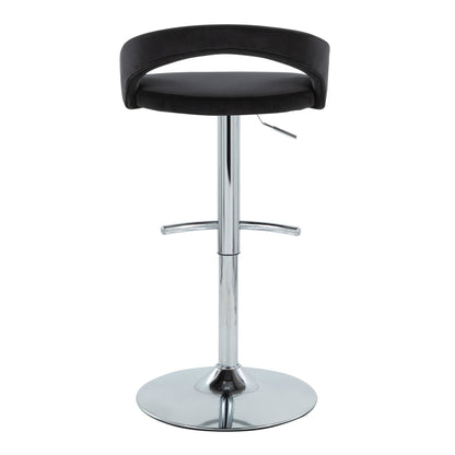 Majestic Office Furniture Upholstered Adjustable Barstool