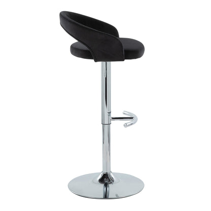 Majestic Office Furniture Upholstered Adjustable Barstool