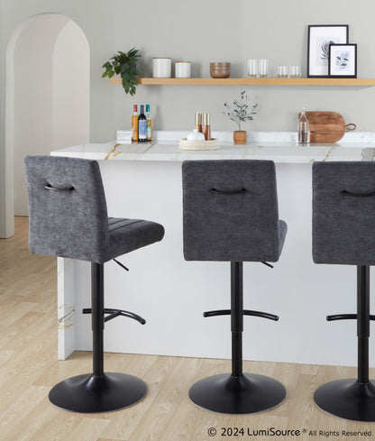 Majestic Office Furniture Adjustable Barstool - Set of 2