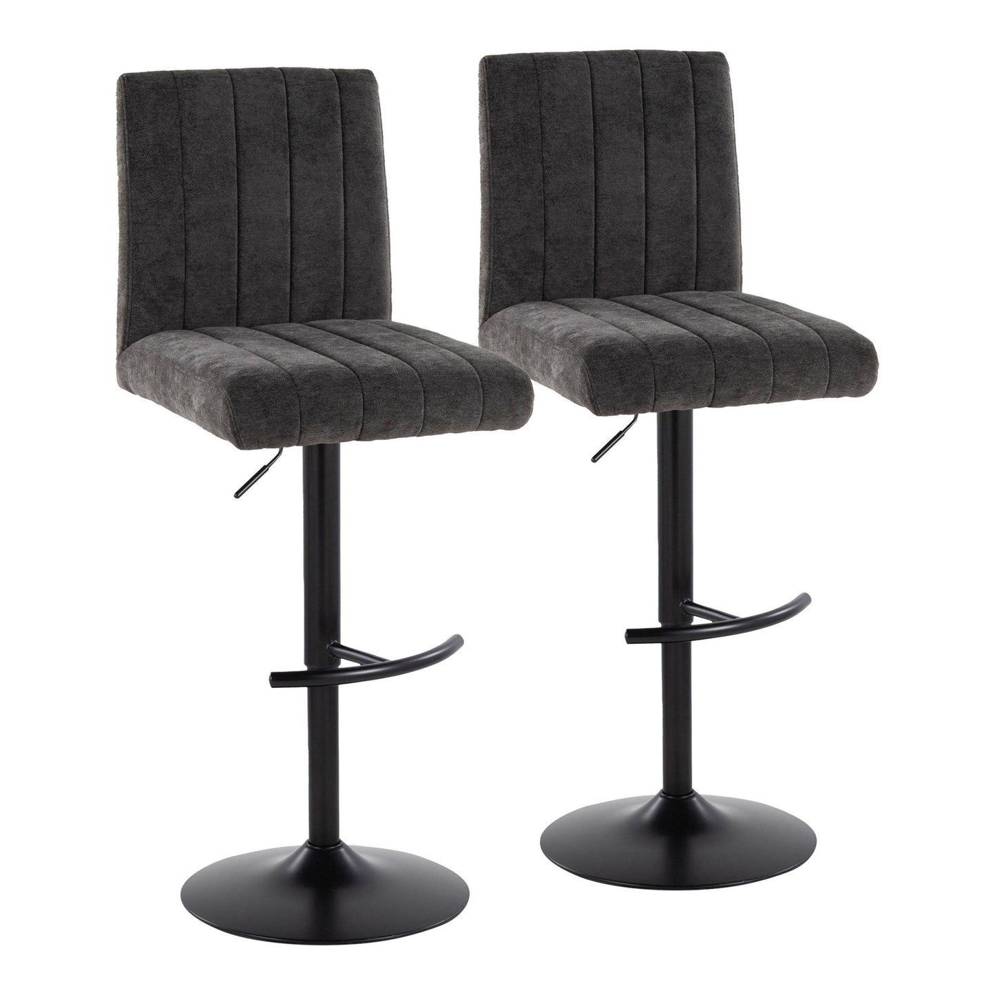 Majestic Office Furniture Adjustable Barstool - Set of 2