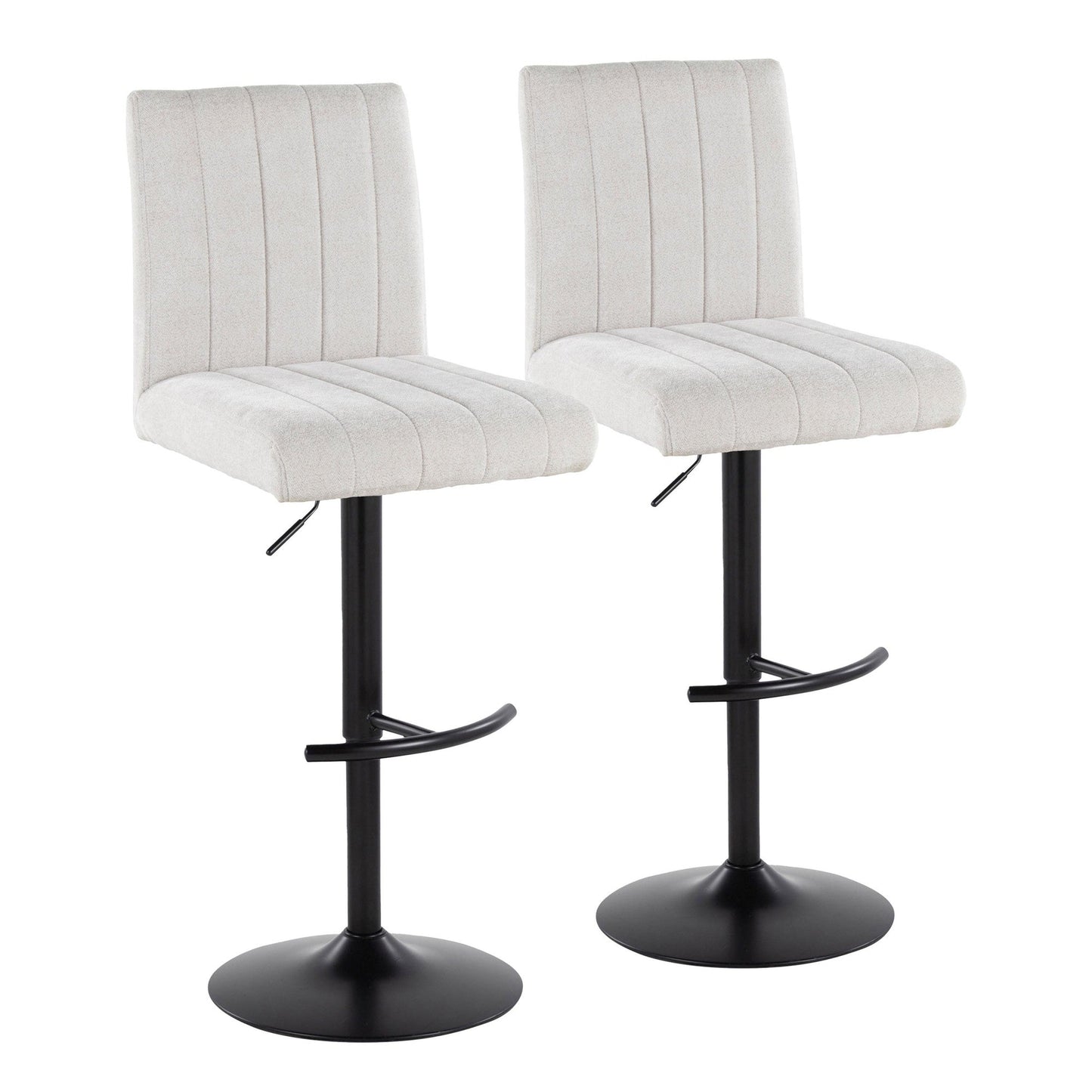 Majestic Office Furniture Adjustable Barstool - Set of 2