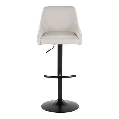 Majestic Office Furniture Adjustable Barstool - Set of 2