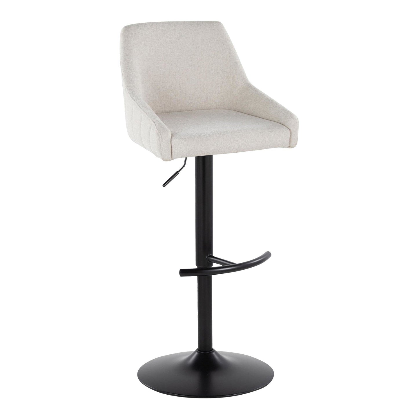 Majestic Office Furniture Adjustable Barstool - Set of 2