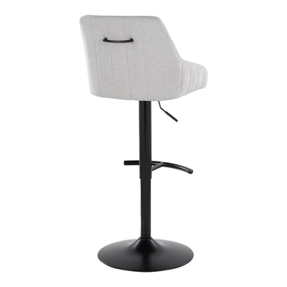 Majestic Office Furniture Adjustable Barstool - Set of 2