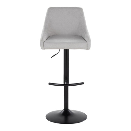 Majestic Office Furniture Adjustable Barstool - Set of 2
