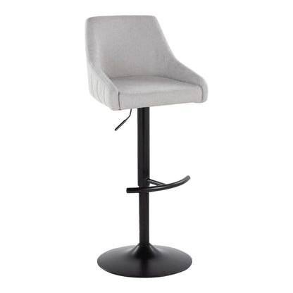 Majestic Office Furniture Adjustable Barstool - Set of 2