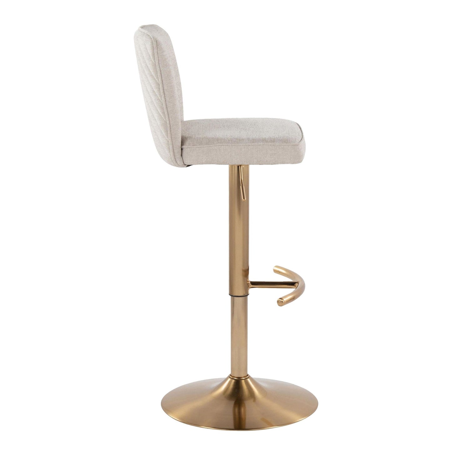 Majestic Office Furniture Adjustable Barstool - Set of 2