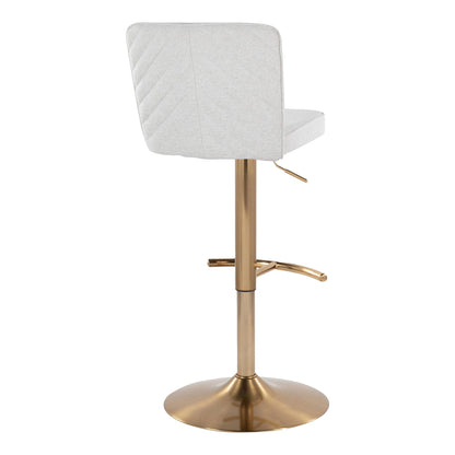 Majestic Office Furniture Adjustable Barstool - Set of 2