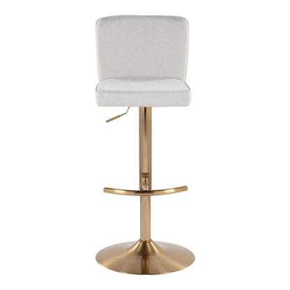 Majestic Office Furniture Adjustable Barstool - Set of 2