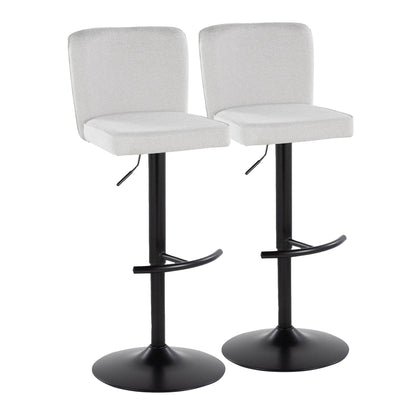 Majestic Office Furniture Adjustable Barstool - Set of 2