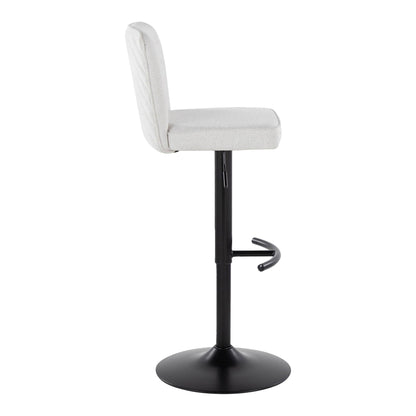 Majestic Office Furniture Adjustable Barstool - Set of 2