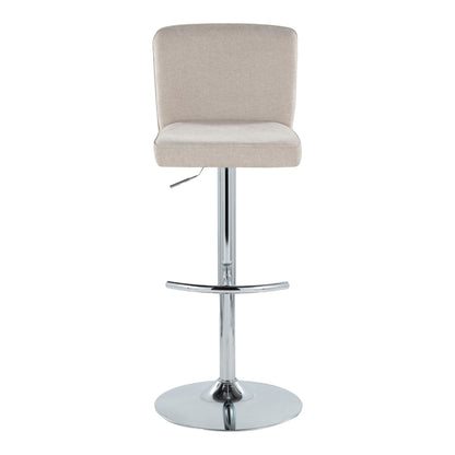 Majestic Office Furniture Adjustable Barstool - Set of 2