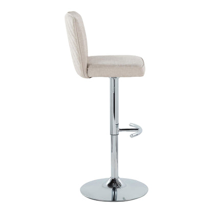 Majestic Office Furniture Adjustable Barstool - Set of 2