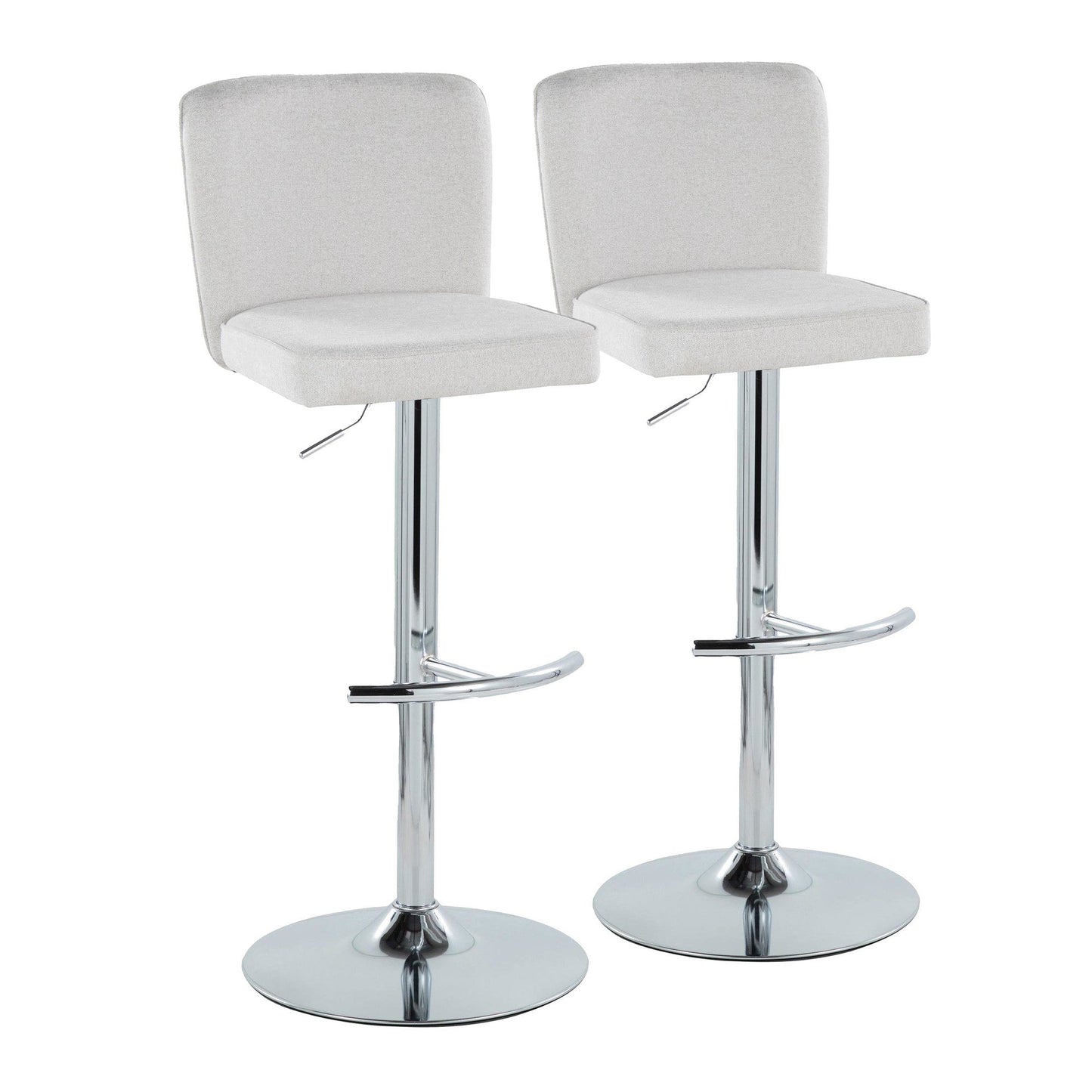 Majestic Office Furniture Adjustable Barstool - Set of 2