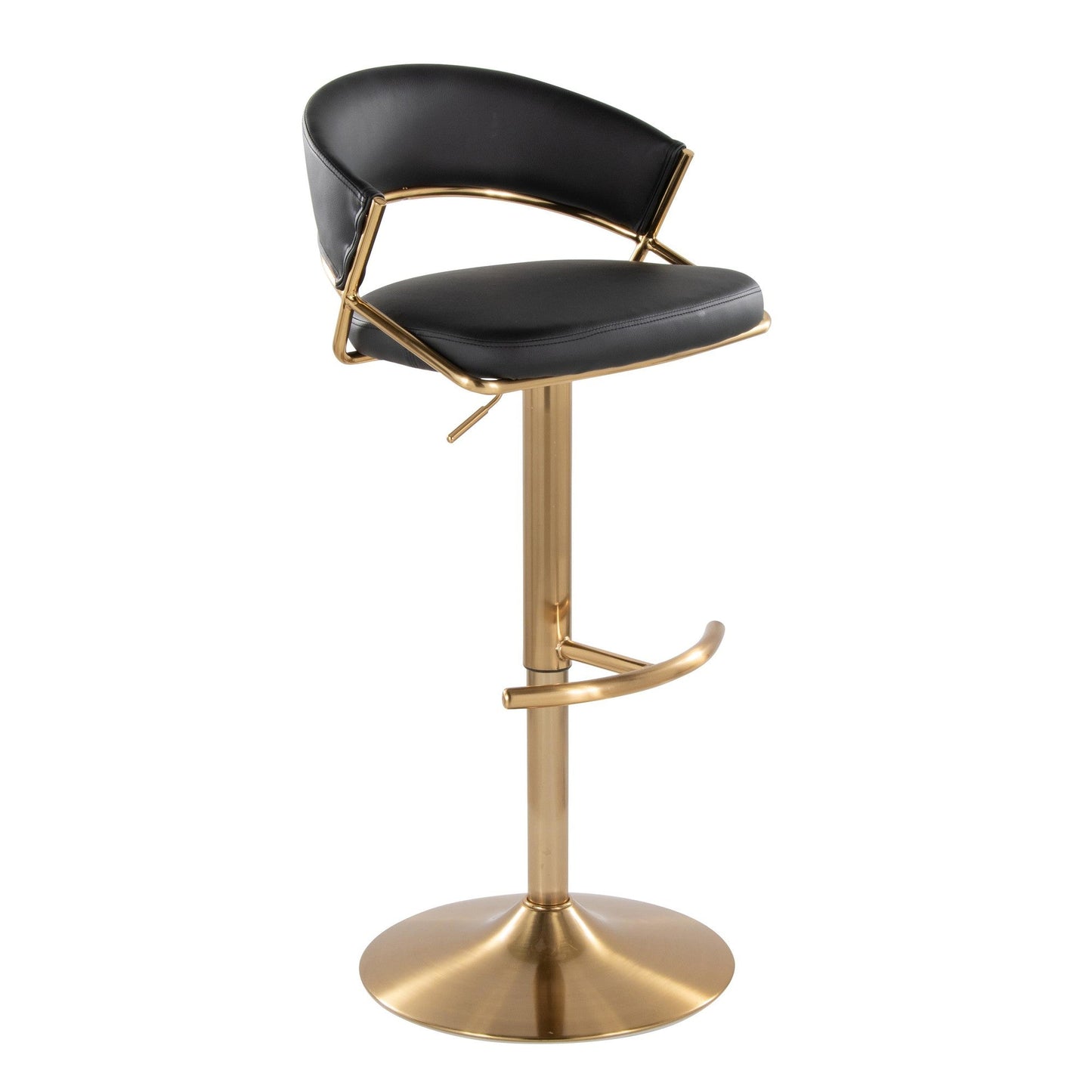 Majestic Office Furniture Adjustable Barstool - Set of 2