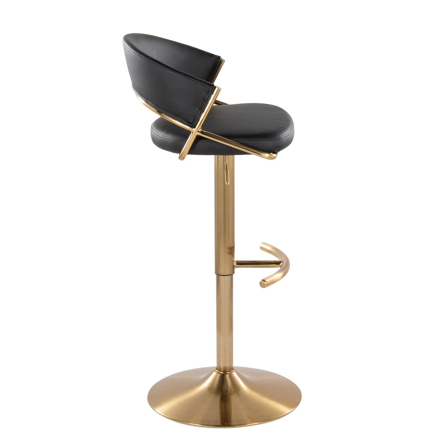 Majestic Office Furniture Adjustable Barstool - Set of 2