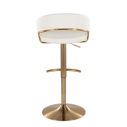Majestic Office Furniture Adjustable Barstool - Set of 2