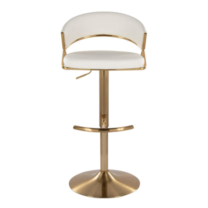 Majestic Office Furniture Adjustable Barstool - Set of 2
