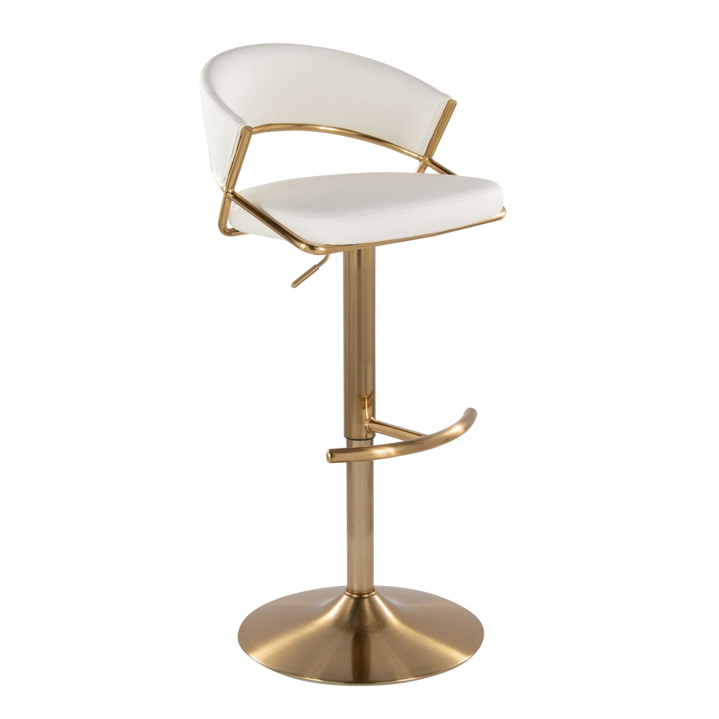 Majestic Office Furniture Adjustable Barstool - Set of 2