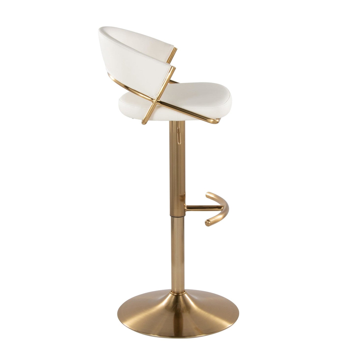 Majestic Office Furniture Adjustable Barstool - Set of 2