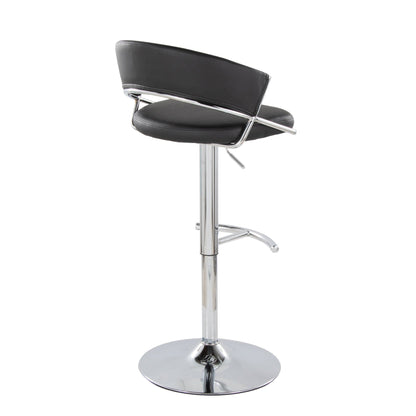 Majestic Office Furniture Adjustable Barstool - Set of 2