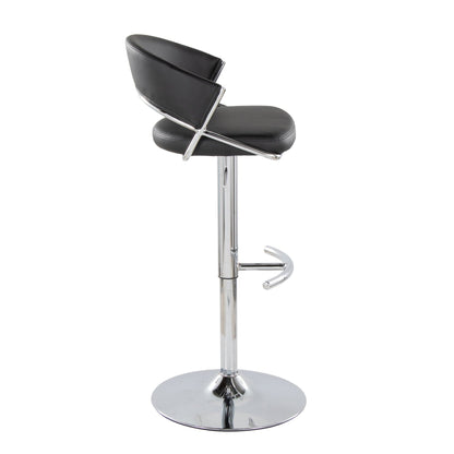 Majestic Office Furniture Adjustable Barstool - Set of 2