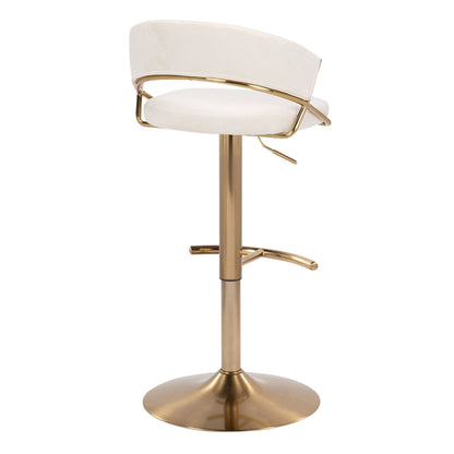 Majestic Office Furniture Adjustable Barstool - Set of 2
