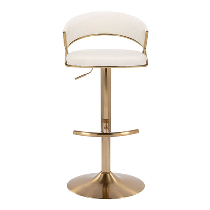 Majestic Office Furniture Adjustable Barstool - Set of 2